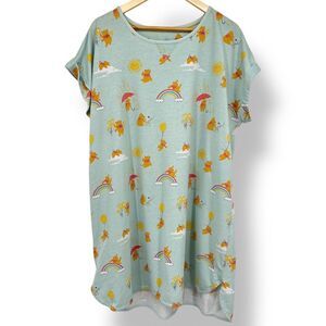 Disney Store Winnie the Pooh Ladies Nightshirt XL/2XL